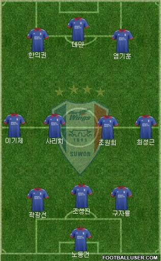 Suwon Samsung Blue Wings Formation 2018