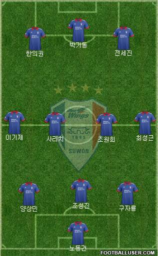 Suwon Samsung Blue Wings Formation 2018