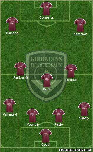 FC Girondins de Bordeaux Formation 2018