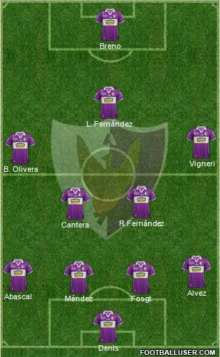 Centro Atlético Fénix Formation 2018