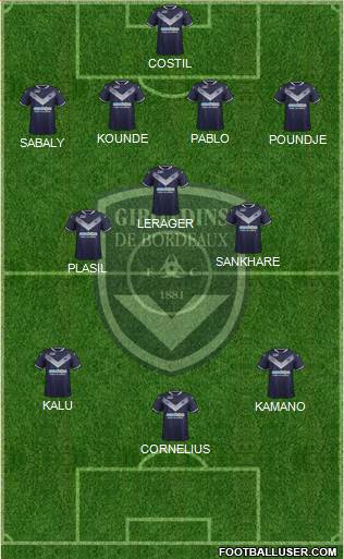 FC Girondins de Bordeaux Formation 2018