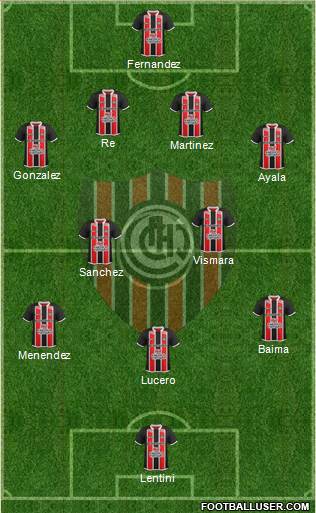 Chacarita Juniors Formation 2018
