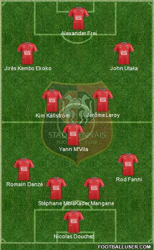 Stade Rennais Football Club Formation 2018