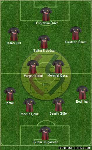Eskisehirspor Formation 2018