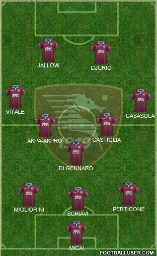 Salernitana Formation 2018