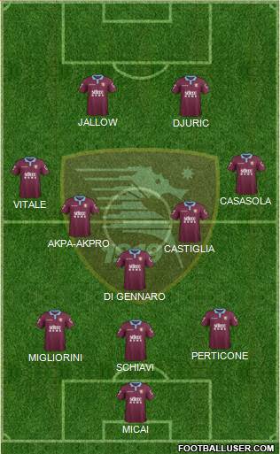 Salernitana Formation 2018
