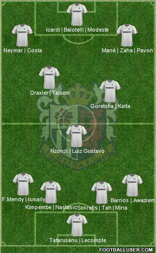 Cerezo Osaka Formation 2018