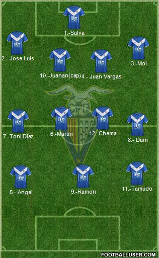 C.F. Badalona Formation 2018