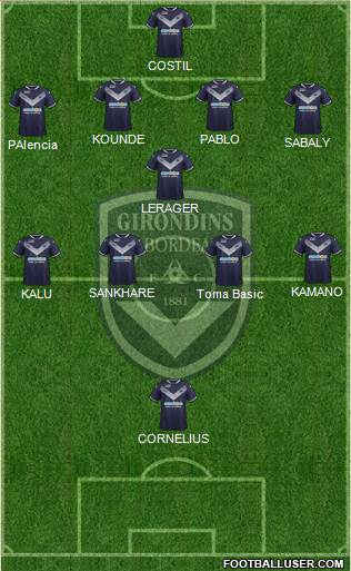 FC Girondins de Bordeaux Formation 2018