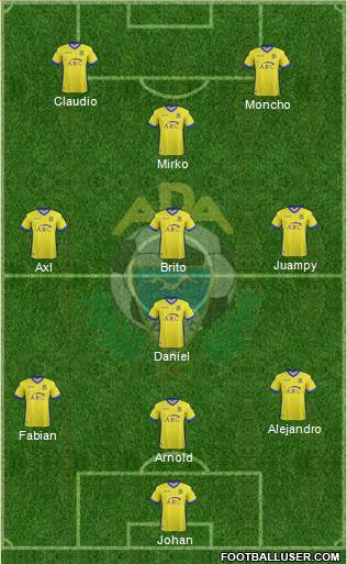 A.D. Alcorcón Formation 2018