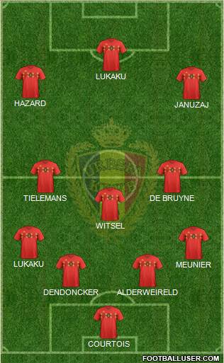 Belgium Formation 2018