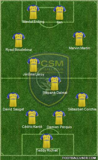 FC Sochaux-Montbéliard Formation 2018