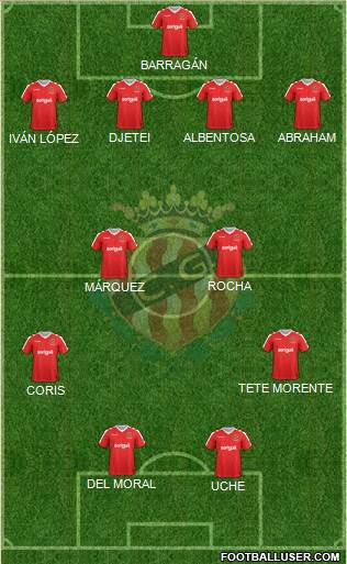 C. Gimnàstic Tarragona S.A.D. Formation 2018