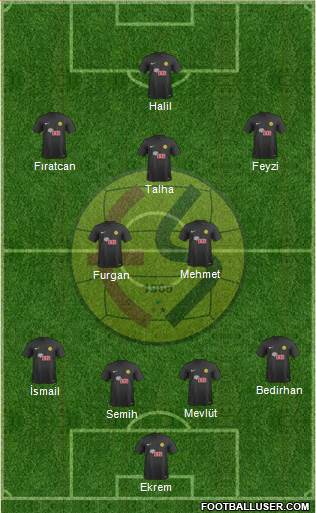 Eskisehirspor football formation