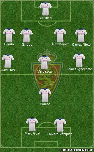 R. Zaragoza S.A.D. Formation 2018