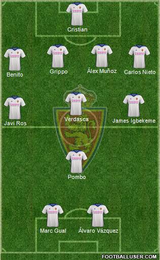 R. Zaragoza S.A.D. Formation 2018
