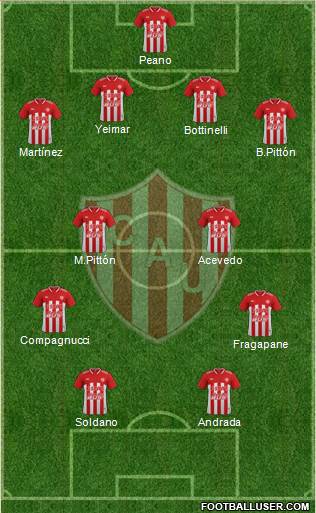 Unión de Santa Fe Formation 2018