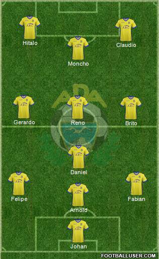 A.D. Alcorcón Formation 2018