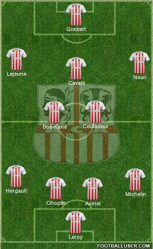 Athletic Club Ajaccien Football Formation 2018