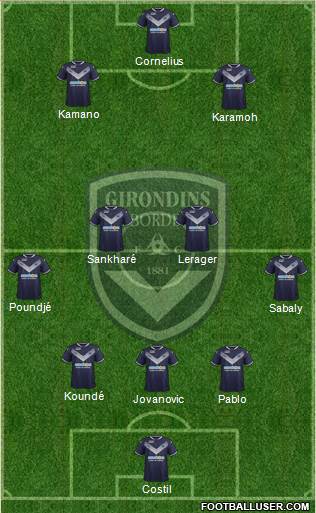 FC Girondins de Bordeaux Formation 2018