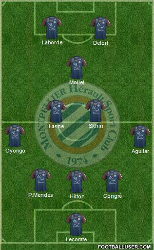 Montpellier Hérault Sport Club Formation 2018
