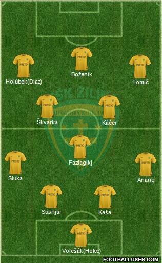 MSK Zilina Formation 2018