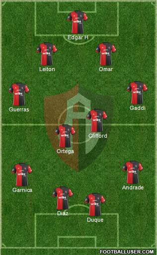 Club Deportivo Atlas Formation 2018