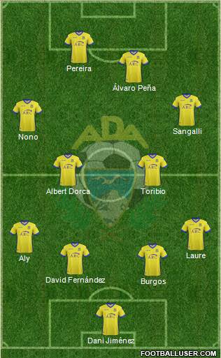 A.D. Alcorcón Formation 2018