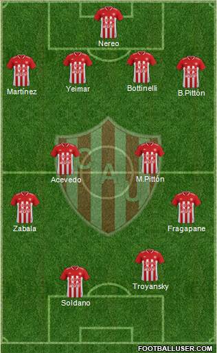 Unión de Santa Fe Formation 2018