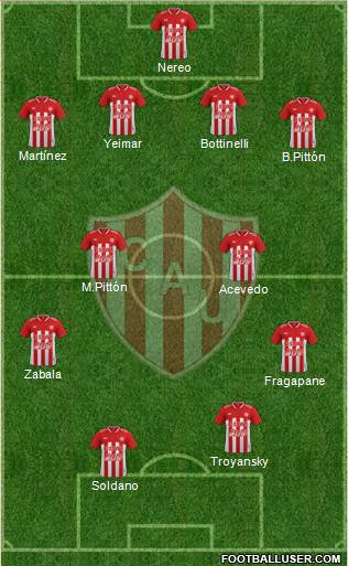 Unión de Santa Fe Formation 2018