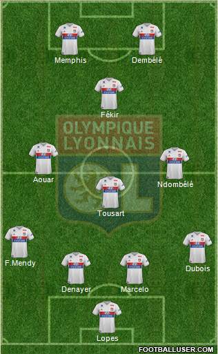 Olympique Lyonnais Formation 2018