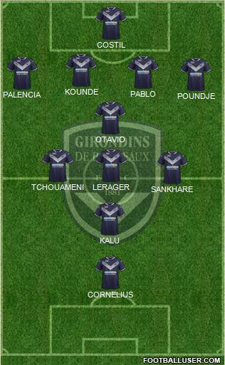 FC Girondins de Bordeaux Formation 2018
