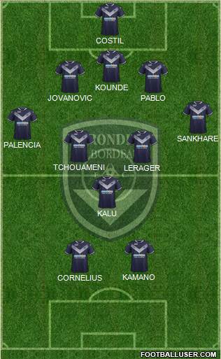 FC Girondins de Bordeaux Formation 2018