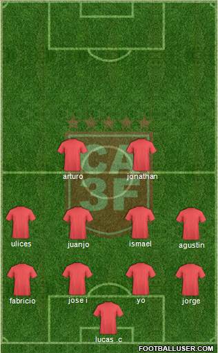 CA 3 de Febrero CE Formation 2018