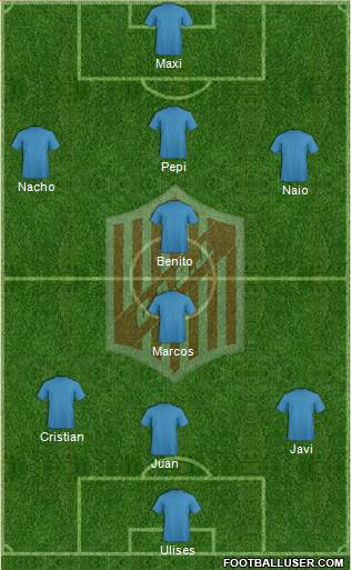 9 de Julio Formation 2018