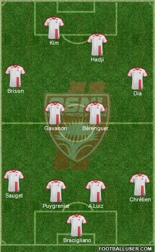 A.S. Nancy Lorraine football formation