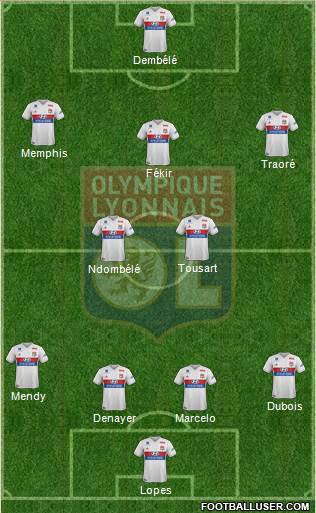 Olympique Lyonnais Formation 2018