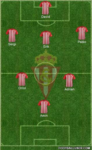 Real Sporting S.A.D. Formation 2018