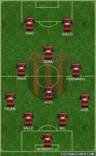 Flamengo EC de Arcoverde Formation 2018