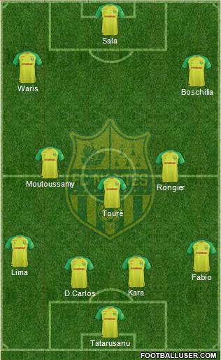 FC Nantes Formation 2018