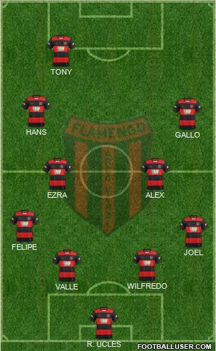 Flamengo EC de Arcoverde Formation 2018