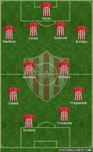 Unión de Santa Fe Formation 2018