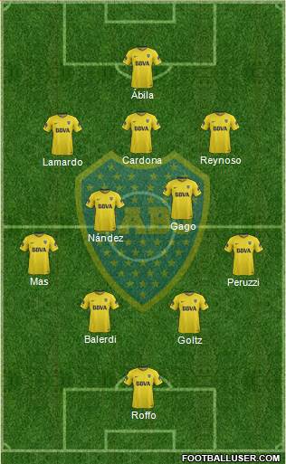 Boca Juniors Formation 2018