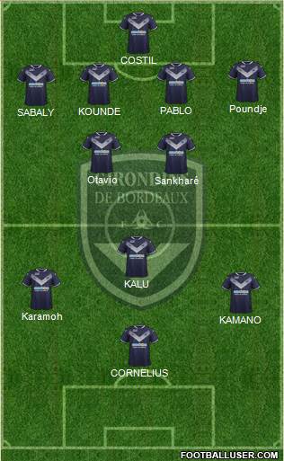 FC Girondins de Bordeaux Formation 2018