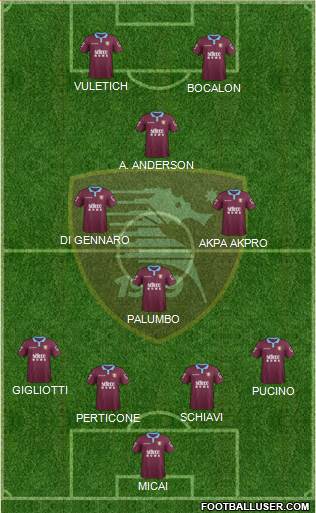 Salernitana Formation 2018