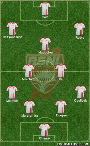 A.S. Nancy Lorraine Formation 2018