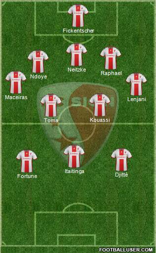 FC Sion Formation 2018