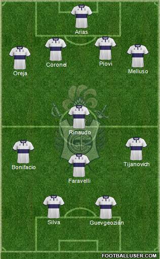 Gimnasia y Esgrima de La Plata Formation 2018
