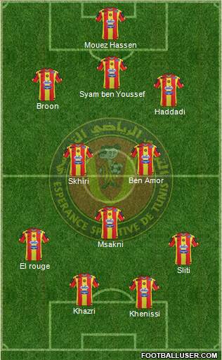 Espérance Sportive de Tunis football formation