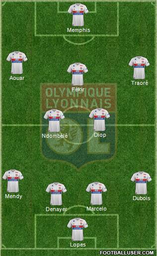 Olympique Lyonnais Formation 2018
